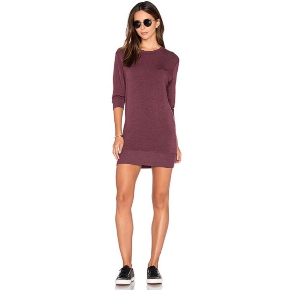 Spiritual Gangster Grateful Sweatshirt Dress Sm
